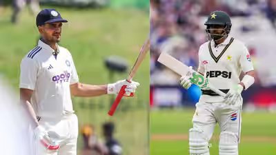 shubman gill and babar azam