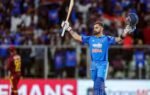 thiruvananthapuram sep 27 ani indias virat kohli celebrates his century dur