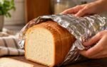 this aluminium foil hack is used by bakers to make their bread last a week longer