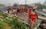 torrential rain brought by cyclone saudel triggered the landlside