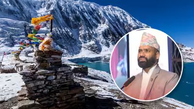 tourism minister khadak raj paudel said tourist visits could provide big support to nepal