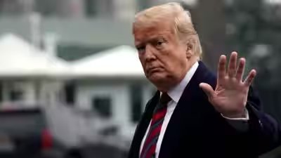 trump sad