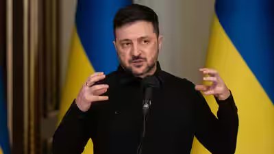ukraines president volodymyr zelenskyy