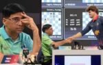 viswanathan anand loses on time to magnus carlsen gcl photos