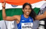 vithya ramraj celebrates asian games bronze