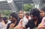 when allu arjun celebrated ganesh visarjan with daughter allu arha carried her in his arms fb