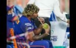 ahmedabad mumbai indians bowling coach lasith malinga during a practice sessio