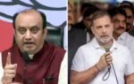 bjp rajya sabha member shubhanshu trivedi and lok sabha leader of opposition rahul gandhi