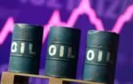 crude prices hold above 110 per barrel