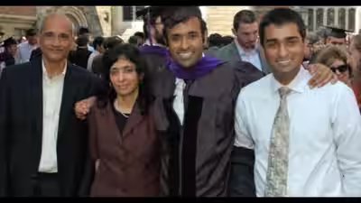 dr geetha ramaswamy at vivek ramaswamys graduation