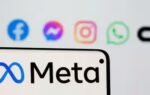 file photo facebooks new rebrand logo meta is seen on smartphone in this illustration picture