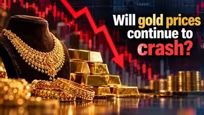 gold price crash