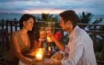 honeymooning couple
