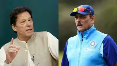 imran khan and ravi shastri