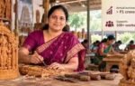 in 2007 chandrakala took over her late husbands tirupati woodcarving workshop image credits ai