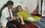 isbm college of engineering collects 257 units of blood at donation camp near pune