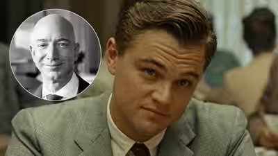 jeff bezos and leonardo dicaprio