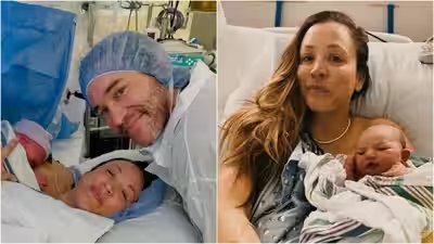 kaley cuoco welcomes second daughter with tom pelphrey names newborn philomena carmine bobby fb