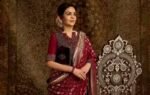 nita ambani swadesh ashavali silk saree