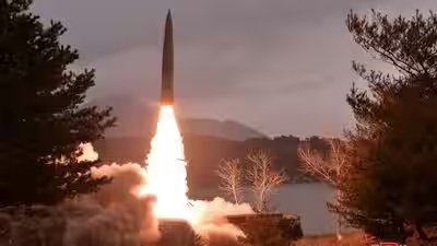 north korea fires multiple ballistic missiles