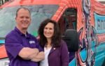 once davids boss stephanie now runs their business with him as an equal partner