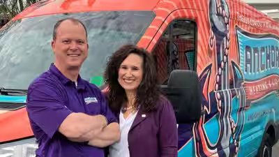 once davids boss stephanie now runs their business with him as an equal partner