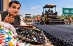 plastic waste in bitumen