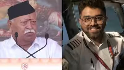 rss chief mohan bahgwat flydubai pilot capt