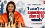 savitha shri speaks about chess olympiad