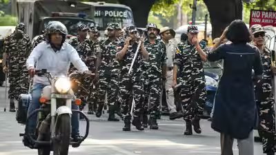 security beefed up in delhi ahead of proposed cjp protest