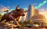 sensex surges