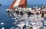 ship sinks in straight or hormuz