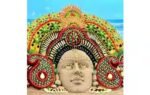 sudarsan pattnaiks unique maa durga installation at puri beach grabs attention