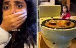 taiwan cafe serves food in toilet bowls and drinks in urinal shaped holders