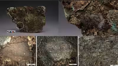 textile residues adhering to artefacts excavated at sanxingdui photos antiquity