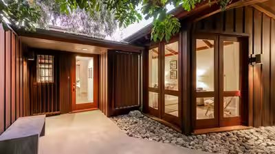 the hollywood hills home