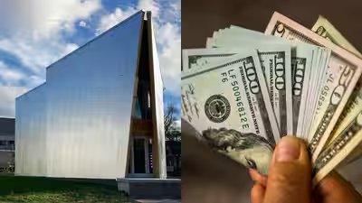 the triangle house debuted at 760000 in 2023 before a 60000 price cut and eventual withdrawal
