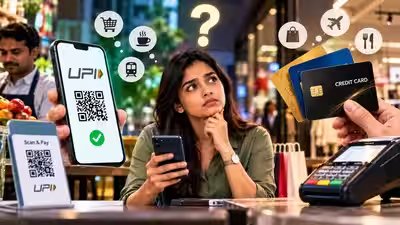 upi vs credit cards