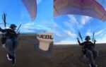 us man turns his commute into a 20 minute paramotor flight